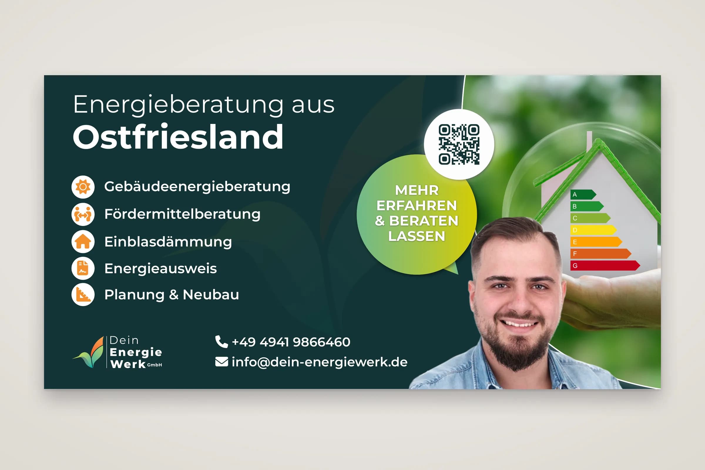 Dein Energiewerk GmbH: Bauzaunbanner